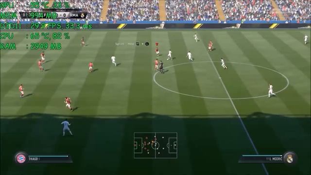 FIFA 17 DEMO - Core 2 Quad Q8400 / GTX 650 / 4GB RAM смотреть онлайн