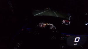 Audi Q7 3.0 TFSI (333HP) POV ACCELERATION & TOP SPEED | NIGHT DRIVE | INTERIOR AMBIENT LIGHTING