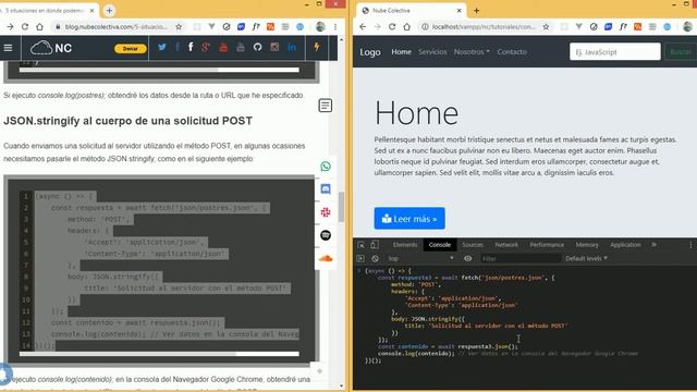 Demo: 5 situaciones en donde podemos usar los métodos JSON.stringify y JSON.parse en JavaScript смотреть онлайн