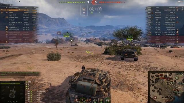 Carro Da Combattimento 45 T - У ТЕБЯ ЕСТЬ 3 ПОЗИЦИИ ЧТОБЫ ВЫИГРАТЬ БОЙ в мире танков