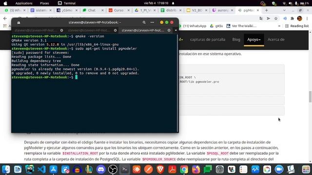 instalacion pgmodeler ubuntu смотреть онлайн