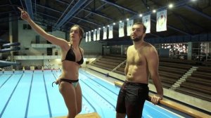 С 10 метров в НАРУЧНИКАХ, опасное сальто | МАША МАЕВА