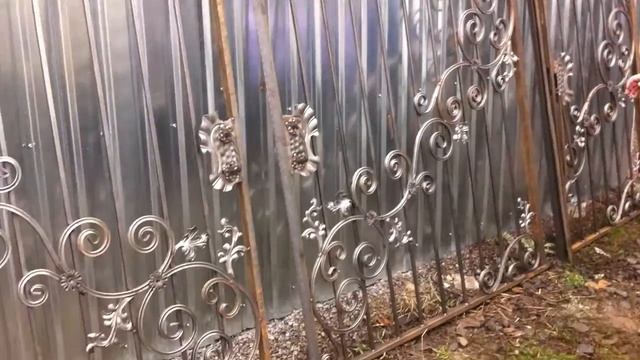 Ковторг - Ворота и калитка Арт. 25 без покраски смотреть онлайн