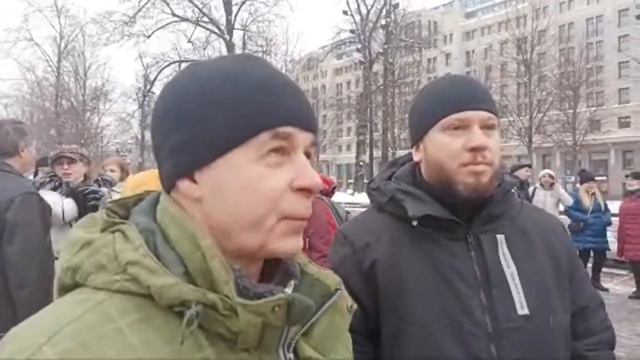 Майданутые на Пушкинской 29.01.2022г. смотреть онлайн