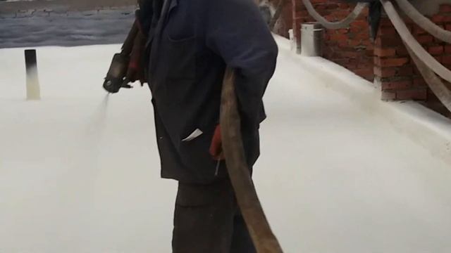 утепление кровли снаружи пенополиуретаном и покрытие полимочевиной смотреть онлайн