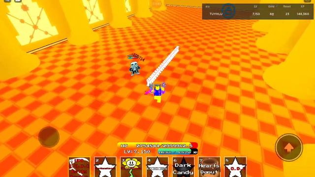 roblox undertale au rpg 8.2 :solo no mercy sans смотреть онлайн