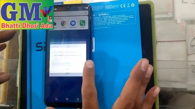 Tecno Spark 6 Go Mobile Unboxing 2 GB Ram 32 GB Rom With Finger Print Face Unlock Color AQUA BLUE смотреть онлайн