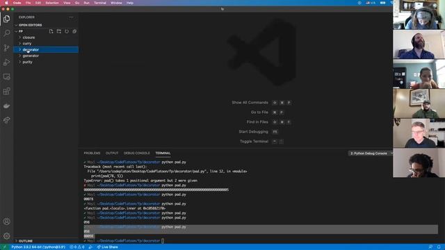 W4D4: Currying, Decorators, and Generators смотреть онлайн