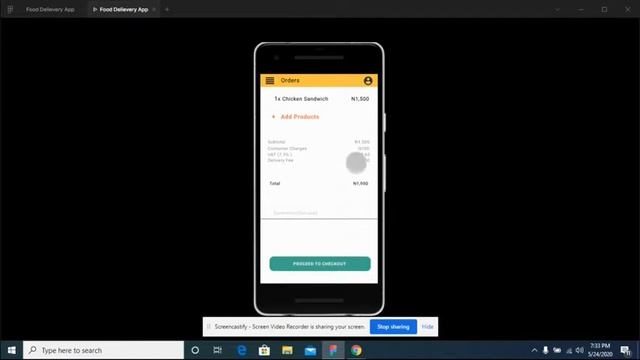 Foodley Delivery App designed in Figma смотреть онлайн