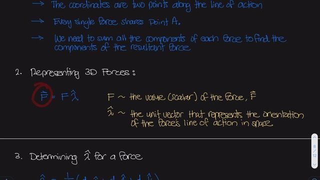 Finding the Resultant of Forces in Space (Problem) [Statics With Python #7] смотреть онлайн