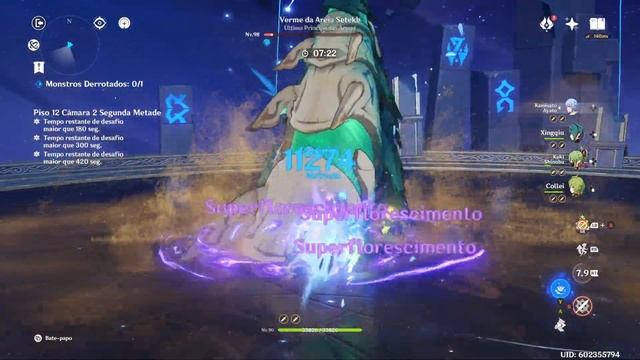 Genshin Impact 4.3 - Abismo em Espiral Piso 12 смотреть онлайн