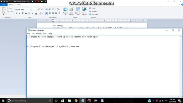 Unable to open eclipse, start up screen flashes but never opens java смотреть онлайн
