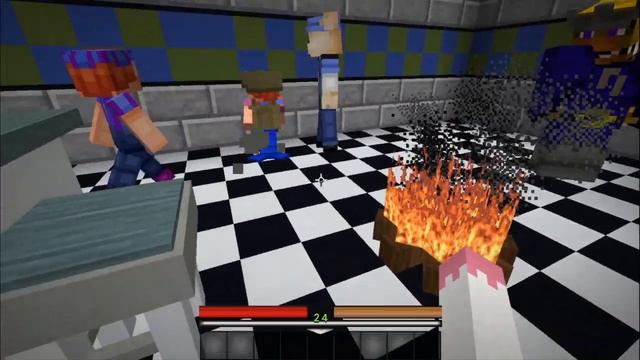 FNAF 2 - Balloon Boy Becomes Aqua Man (minecraft roleplay) смотреть онлайн