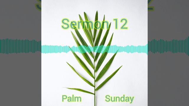 Sermon #12 Palm Sunday. Blessed is the King who comes in the name of the Lord! #Luke смотреть онлайн
