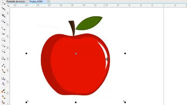 Creando una fruta en Corel Draw X7 (Parte 01) смотреть онлайн