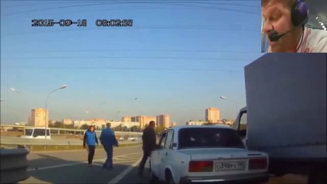 Губерниев комментирует дорожную разборку (прикол) смотреть онлайн