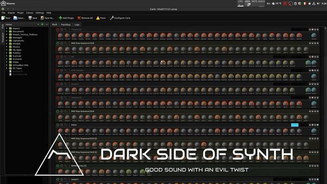 Techno Jam on Linux (Carla, Vitalium, Odin II...) - Synth Jam 125 смотреть онлайн