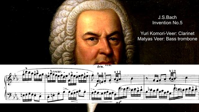 J.S. Bach: Invention No.5 смотреть онлайн
