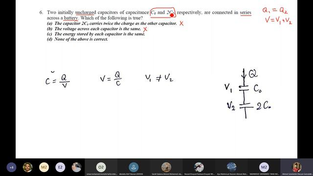 [PHM022s] Electricity and Magnetism - Tutorial (5) - Eng. Ahmed Salah - Summer 2021 смотреть онлайн