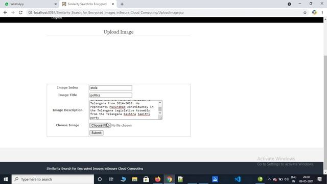 Similarity Search for Encrypted Images in Secure Cloud Computing ||JAVA PROJECT || 2021 смотреть онлайн