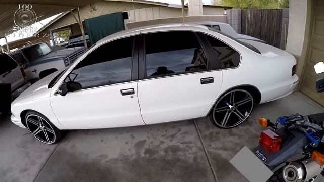 My 1996 Caprice on 22" Iroc Rims смотреть онлайн