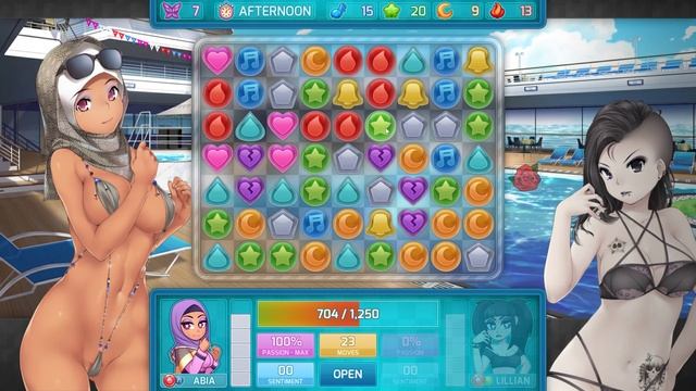 Huniepop 2 Double Date / Abia and Lillian Date + Bonus Round (4K) смотреть онлайн