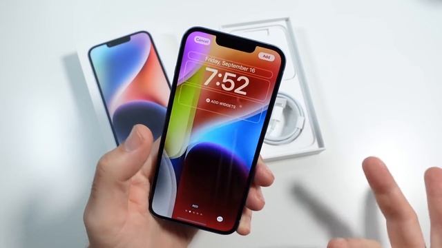 iPhone 14 Blue Unboxing! смотреть онлайн