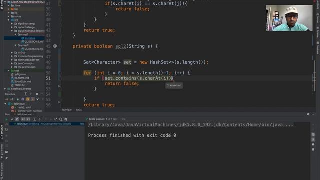 Is unique : Implement an algorithm to determine if a string has all unique characters смотреть онлайн