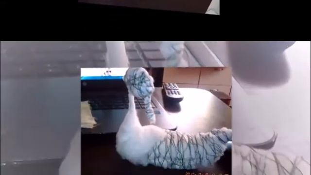 Поделка из ваты-лебедь смотреть онлайн