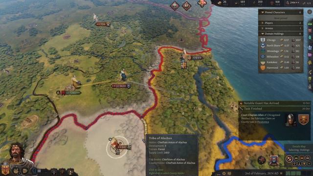 America in CK3? - First Look at the After the End mod for Crusader Kings 3 смотреть онлайн