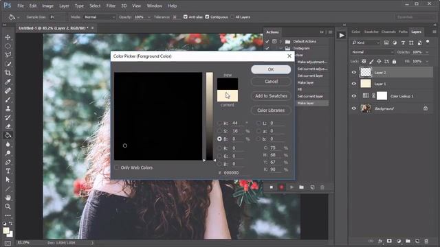 How to Create an Instagram Filter Adobe Photoshop Action смотреть онлайн