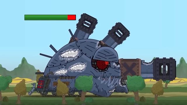 Все серии Мега танки VS Мега Босс + Бонусная концовка - Мультики про танки смотреть онлайн