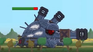 Все серии Мега танки VS Мега Босс + Бонусная концовка - Мультики про танки