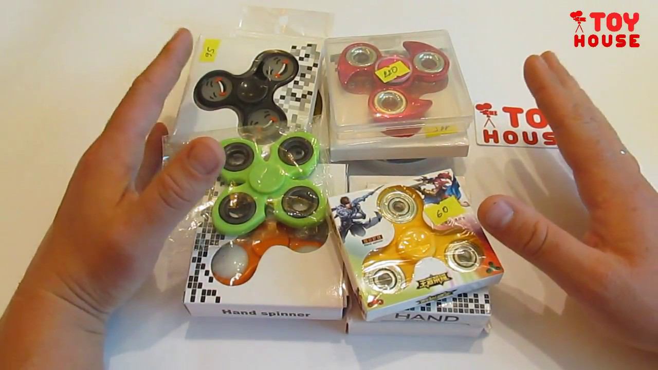 Купил много разных спиннеров. Антистресс игрушки. Fidget spinner. смотреть онлайн