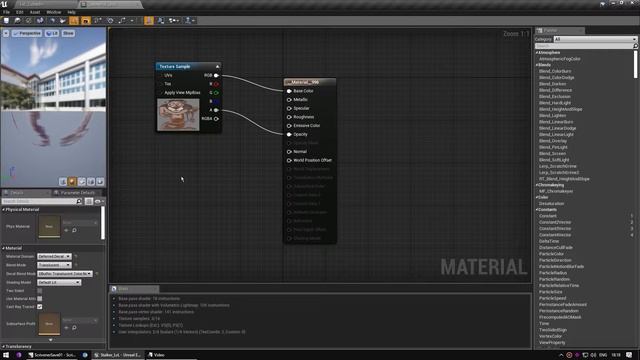 Unreal Engine 4 - создание материала для Decal смотреть онлайн
