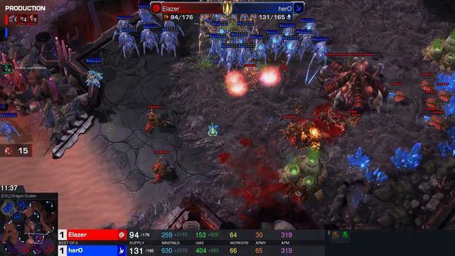Starcraft II IEM Katowice 2023 Feb10 Elazer(Z) v herO(P)(2) смотреть онлайн