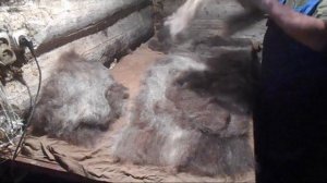 Валенки как они делаются / или как в ручную катаются валенки