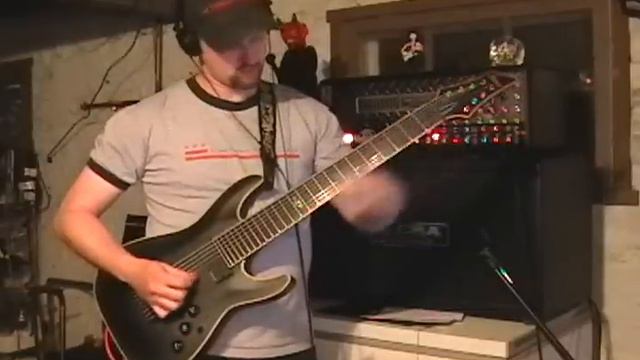 You Suck - Strapping Young Lad - guitar cover 8 string смотреть онлайн