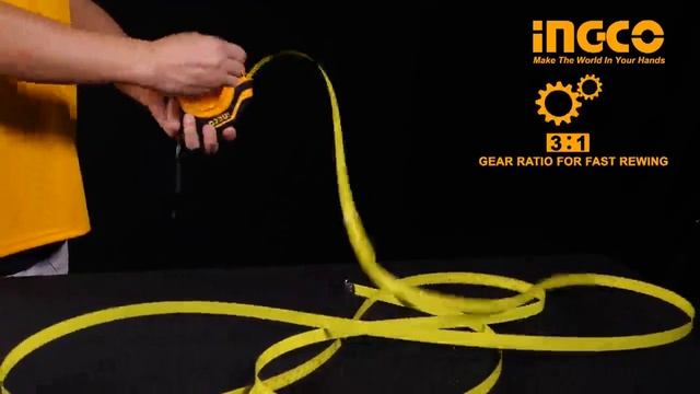 Ingco Steel Measuring Tape 30M/100Ft 12.5Mm Blade Width HSMT8430 смотреть онлайн