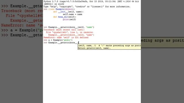 Python - Uso de self смотреть онлайн