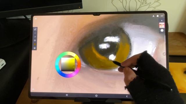 Samsung Galaxy Tab S8 Ultra - For Artists - Demonstration смотреть онлайн