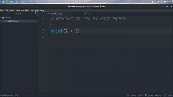 HOW TO RUN PYTHON CODE IN ATOM (THE RIGHT WAY) ?