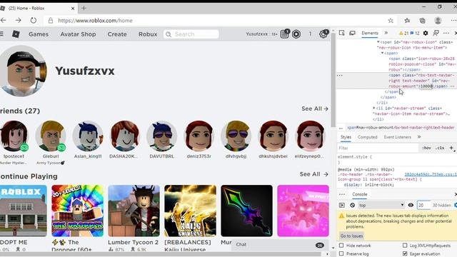 ROBLOX ROBUX HACK İN F12 смотреть онлайн