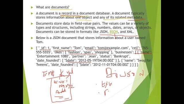 Document Database(part-1) || definition || difference between SQL and NOSQL смотреть онлайн