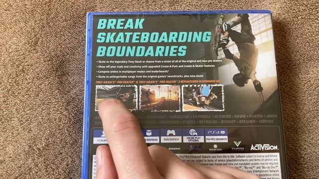 Tony Hawk’s Pro Skater 1+2 PS4 Unboxing смотреть онлайн