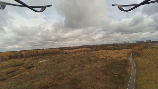 Первый полет на квадрокоптере MJX Bugs 3 с эпичным концом смотреть онлайн