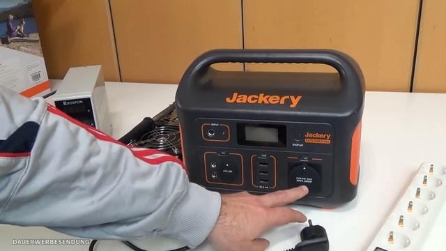 Jackery Explorer 500 ?TEST Tragbare Powerstation 518 Wh Mobiler Stromspeicher, Solaranlage
