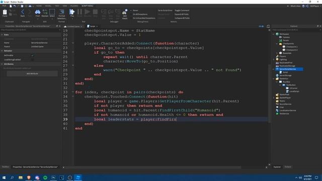 ROBLOX STUDIO Tutorial | How To Make Stages With Saving And Skip Stage Button смотреть онлайн