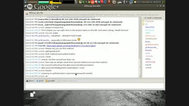 Liferay dev.life sessions: Tomáš Polešovský: Securing remote JSON Web Services смотреть онлайн