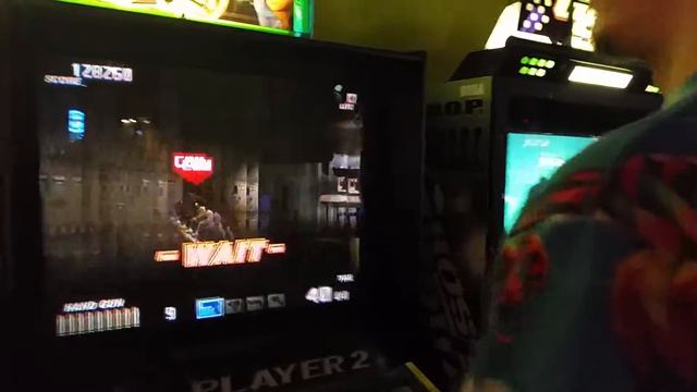 Time Crisis 3 Game Play: Inside an Arcade Store GameWorks смотреть онлайн